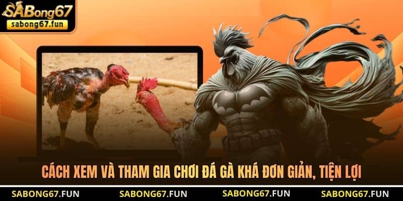 Cách xem và tham gia chơi đá gà khá đơn giản, tiện lợi Cách xem và tham gia chơi đá gà khá đơn giản, tiện lợi